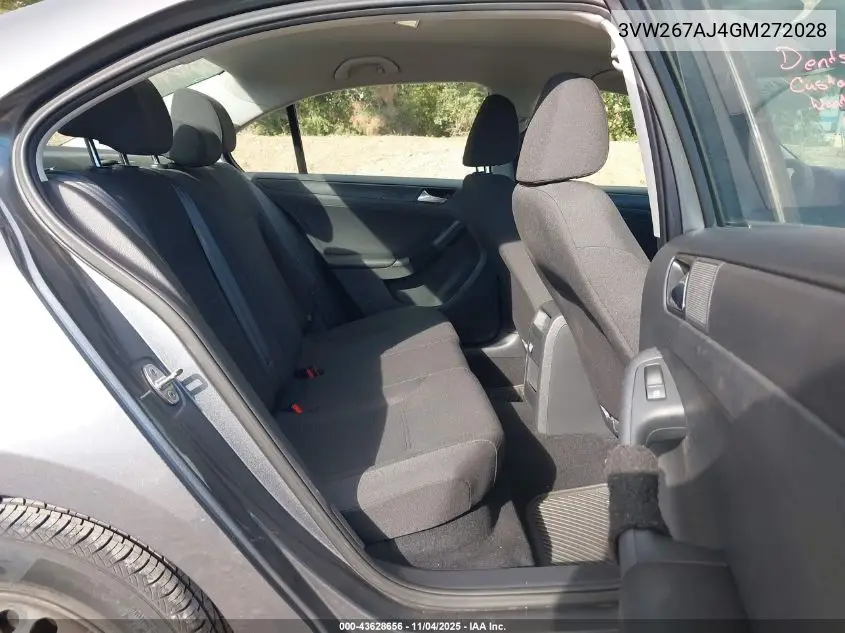 3VW267AJ4GM272028 2016 Volkswagen Jetta 1.4T S