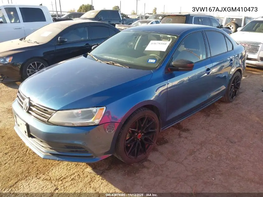 3VW167AJXGM410473 2016 Volkswagen Jetta 1.4T S