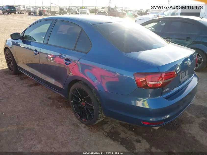 3VW167AJXGM410473 2016 Volkswagen Jetta 1.4T S
