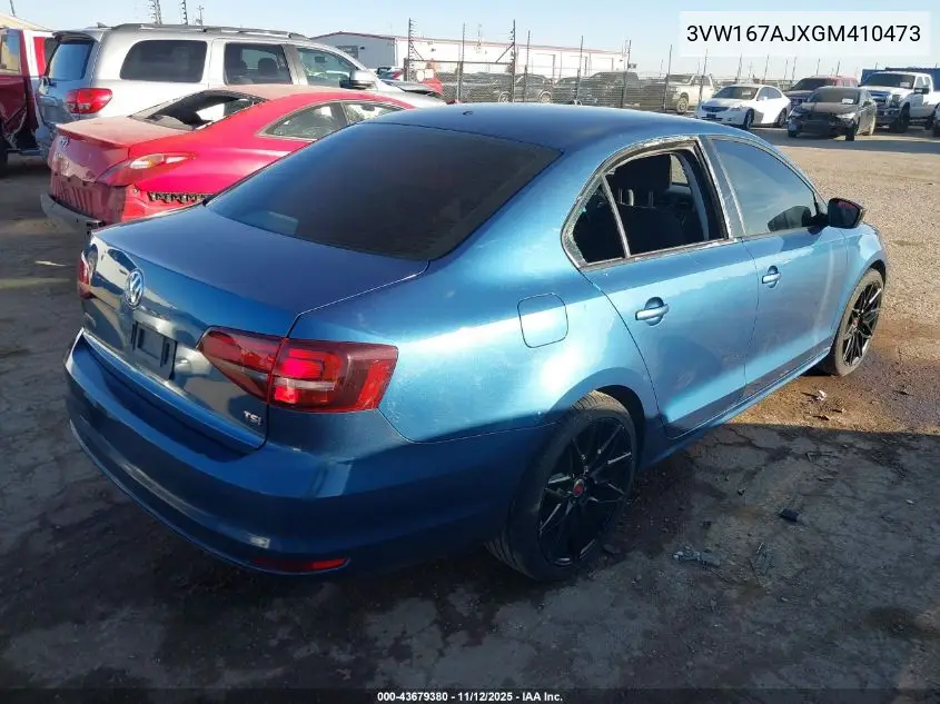 3VW167AJXGM410473 2016 Volkswagen Jetta 1.4T S