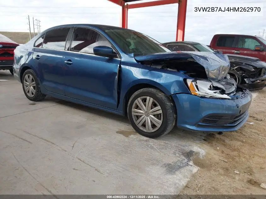 3VW2B7AJ4HM262970 2017 Volkswagen Jetta 1.4T S