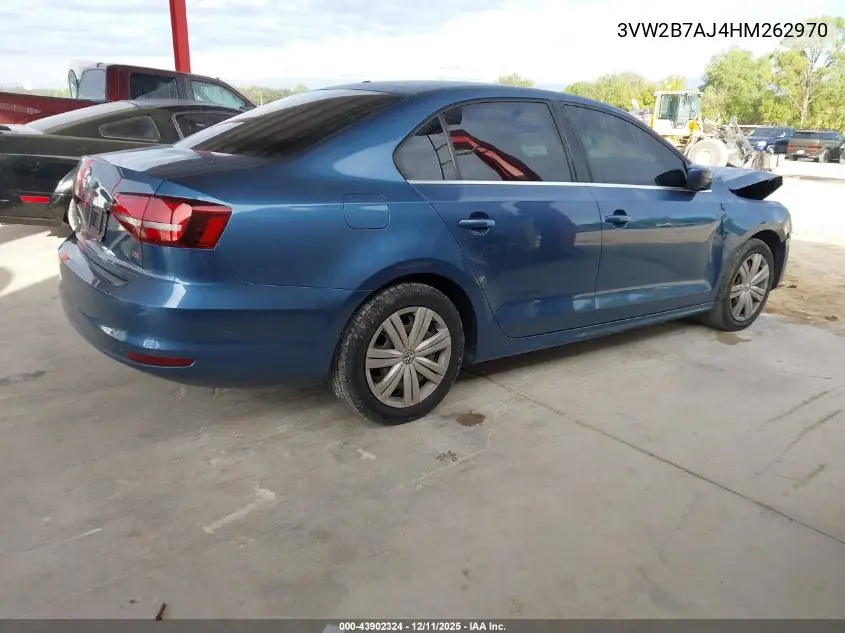 3VW2B7AJ4HM262970 2017 Volkswagen Jetta 1.4T S