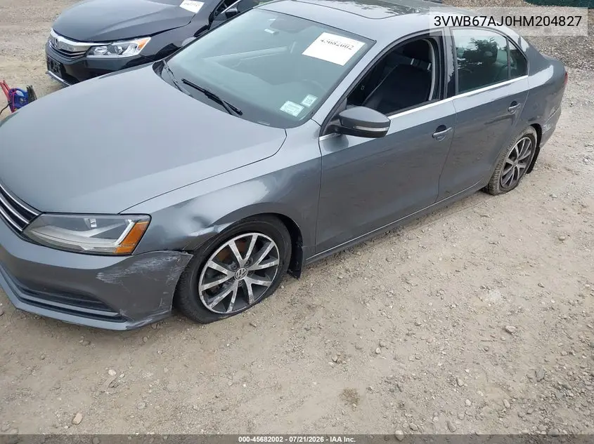 2017 Volkswagen Jetta 1.4T Se VIN: 3VWB67AJ0HM204827 Lot: 45682002