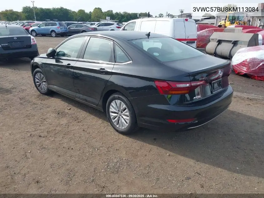 3VWC57BU8KM113084 2019 Volkswagen Jetta 1.4T R-Line/1.4T S/1.4T Se