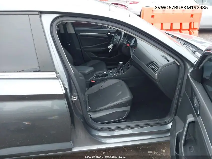 3VWC57BU8KM192935 2019 Volkswagen Jetta 1.4T R-Line/1.4T S/1.4T Se