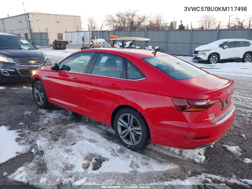 3VWC57BU0KM117498 2019 Volkswagen Jetta 1.4T R-Line/1.4T S/1.4T Se