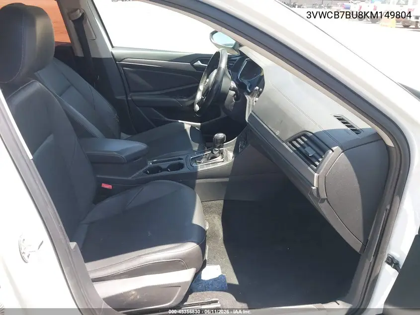 2019 Volkswagen Jetta 1.4T R-Line/1.4T S/1.4T Se VIN: 3VWCB7BU8KM149804 Lot: 45356830