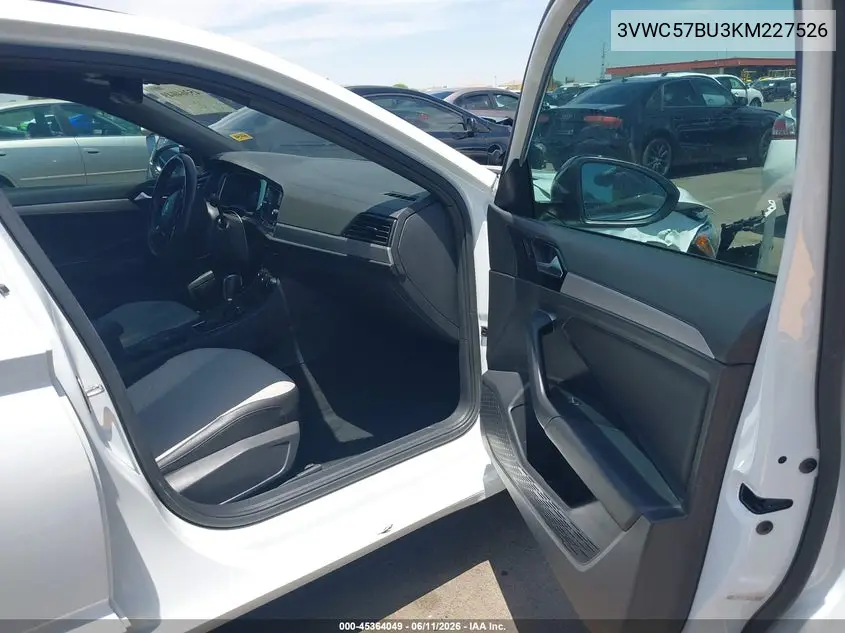 2019 Volkswagen Jetta 1.4T R-Line/1.4T S/1.4T Se VIN: 3VWC57BU3KM227526 Lot: 45364049