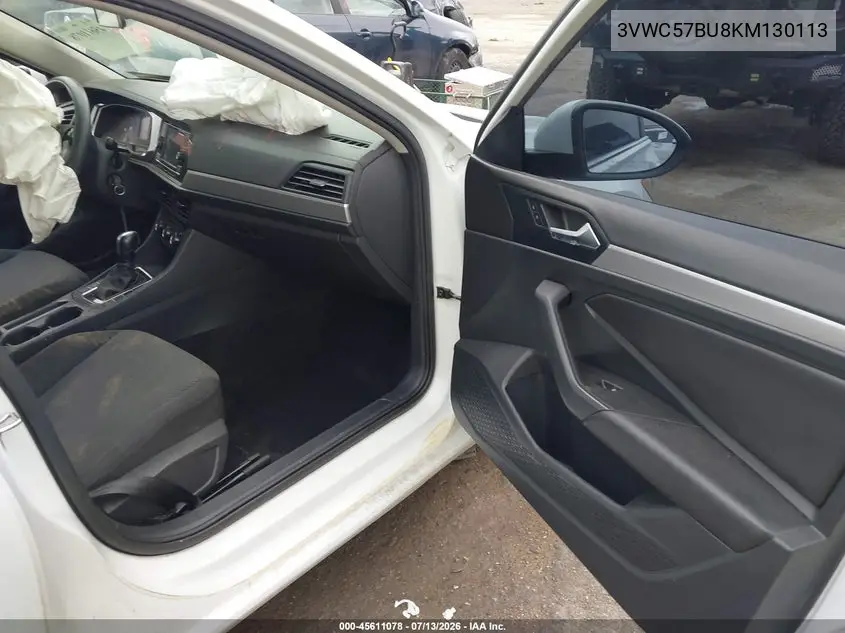 2019 Volkswagen Jetta 1.4T R-Line/1.4T S/1.4T Se VIN: 3VWC57BU8KM130113 Lot: 45611078