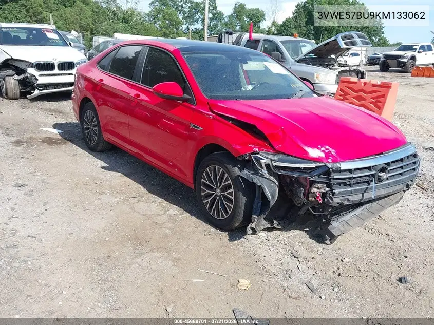 2019 Volkswagen Jetta 1.4T Sel VIN: 3VWE57BU9KM133062 Lot: 45669701