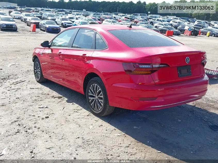 2019 Volkswagen Jetta 1.4T Sel VIN: 3VWE57BU9KM133062 Lot: 45669701