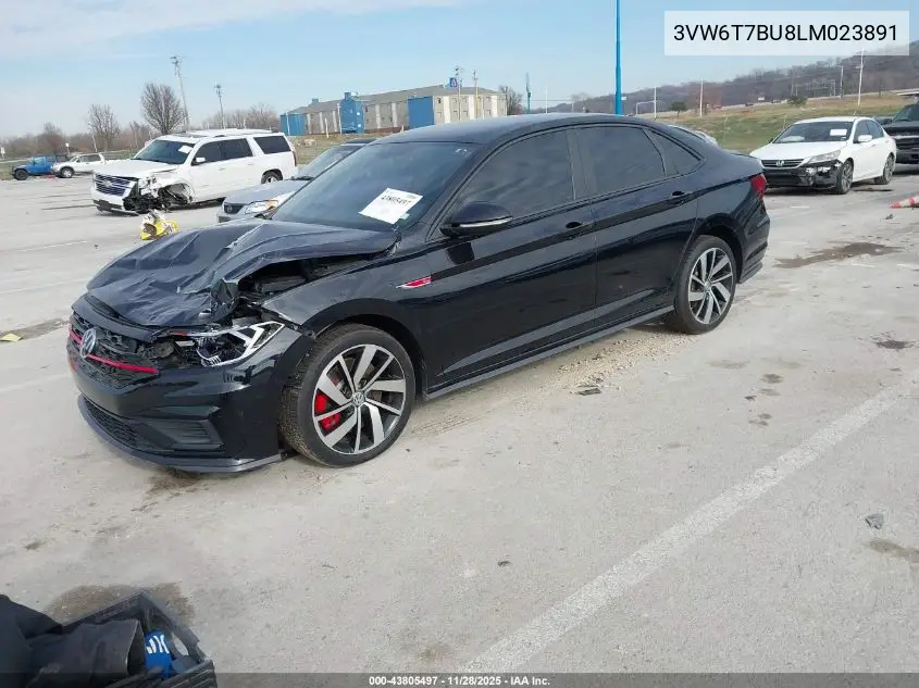 3VW6T7BU8LM023891 2020 Volkswagen Jetta Gli 2.0T Autobahn/2.0T S