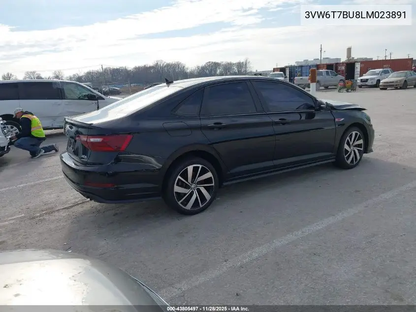 3VW6T7BU8LM023891 2020 Volkswagen Jetta Gli 2.0T Autobahn/2.0T S