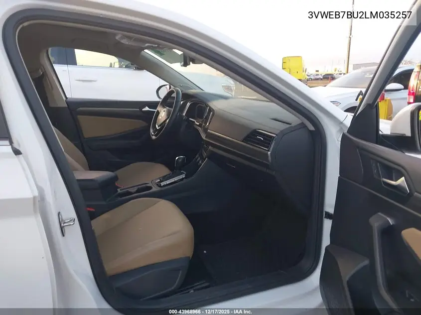 3VWEB7BU2LM035257 2020 Volkswagen Jetta 1.4T Sel