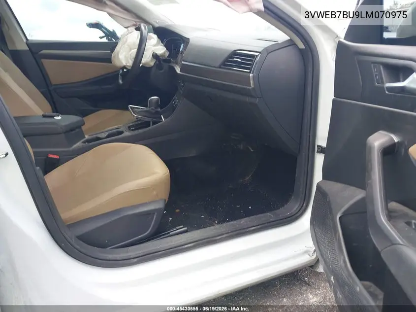 2020 Volkswagen Jetta 1.4T Sel VIN: 3VWEB7BU9LM070975 Lot: 45430555