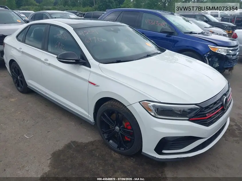 2021 Volkswagen Jetta Gli 2.0T Autobahn/2.0T S VIN: 3VW5T7BU5MM073354 Lot: 45546970