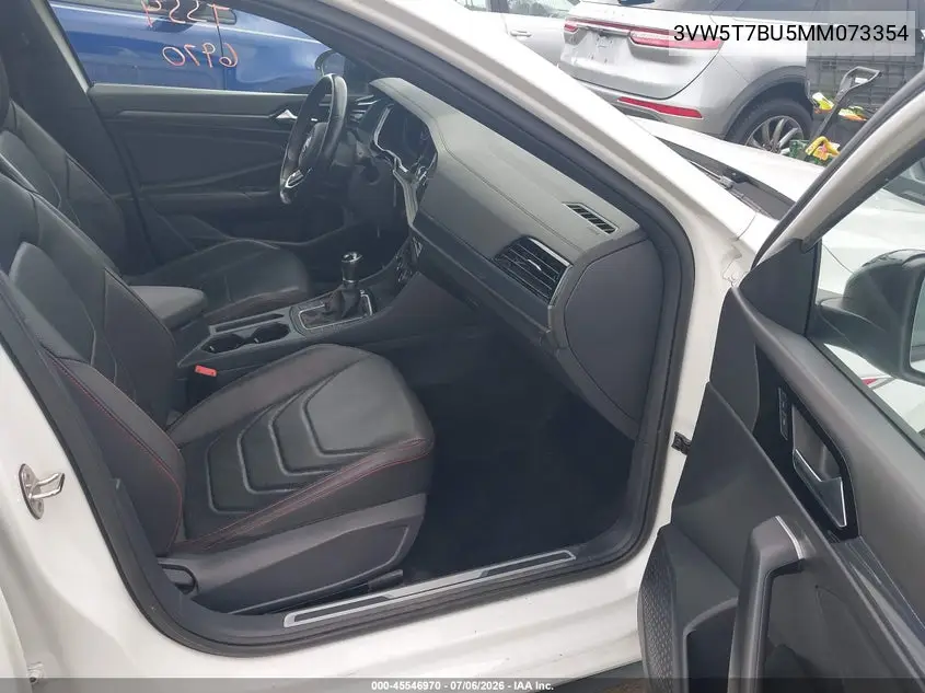 2021 Volkswagen Jetta Gli 2.0T Autobahn/2.0T S VIN: 3VW5T7BU5MM073354 Lot: 45546970