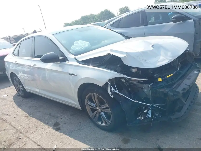 2021 Volkswagen Jetta 1.4T R-Line/1.4T Se/S VIN: 3VWC57BU1MM006736 Lot: 45608142