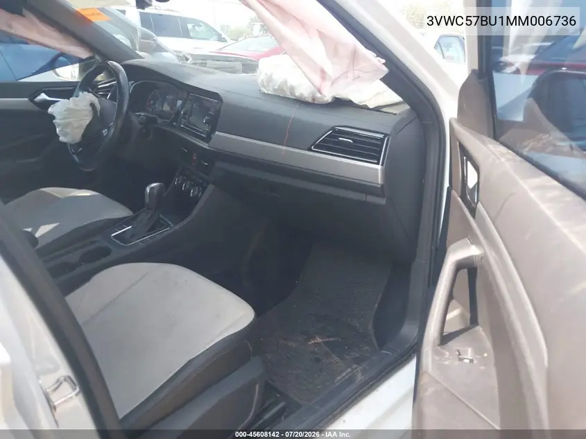 2021 Volkswagen Jetta 1.4T R-Line/1.4T Se/S VIN: 3VWC57BU1MM006736 Lot: 45608142