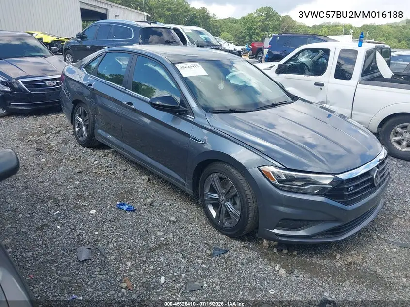 2021 Volkswagen Jetta 1.4T R-Line/1.4T Se/S VIN: 3VWC57BU2MM016188 Lot: 45626410
