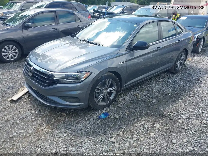 2021 Volkswagen Jetta 1.4T R-Line/1.4T Se/S VIN: 3VWC57BU2MM016188 Lot: 45626410
