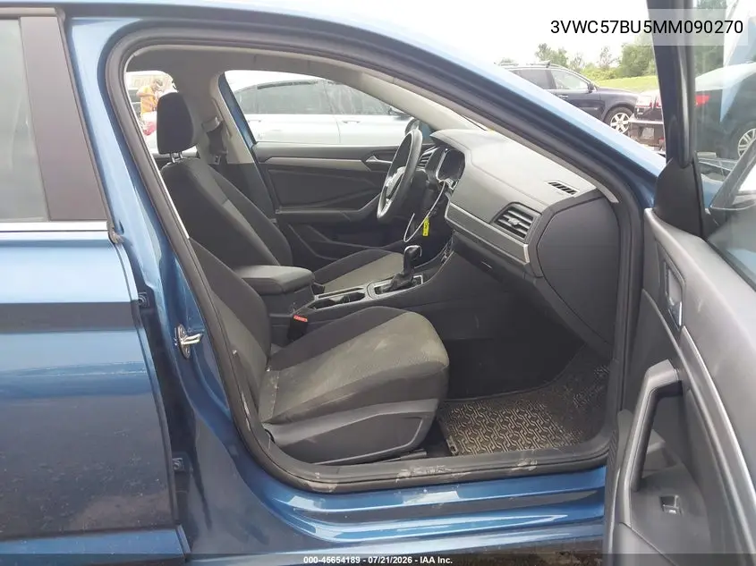 2021 Volkswagen Jetta 1.4T R-Line/1.4T Se/S VIN: 3VWC57BU5MM090270 Lot: 45654189
