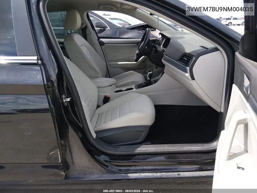 2022 Volkswagen Jetta 1.5T Se VIN: 3VWEM7BU9NM004035 Lot: 45215683