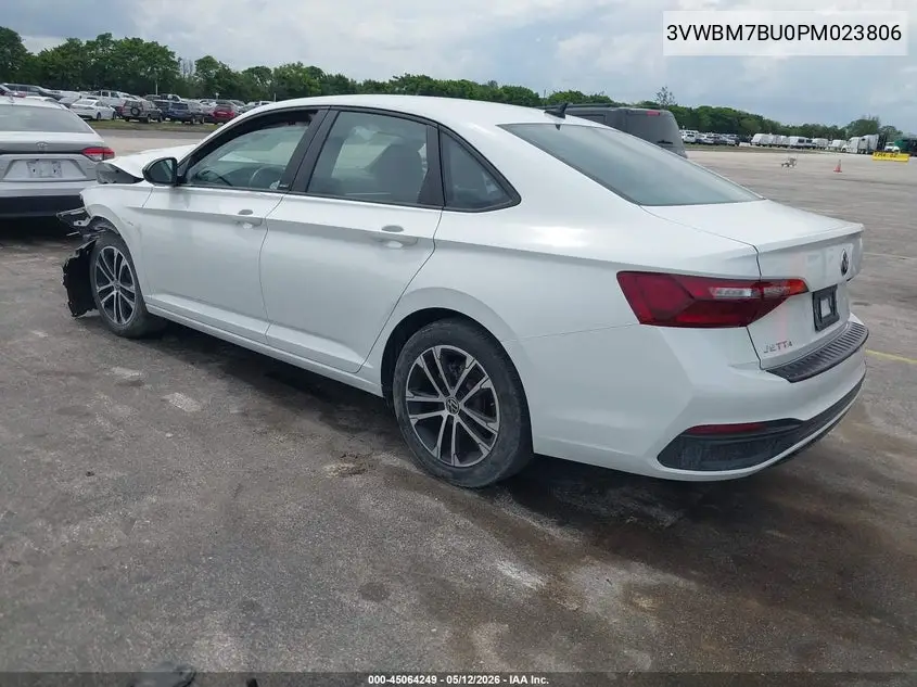 3VWBM7BU0PM023806 2023 Volkswagen Jetta 1.5T Sport