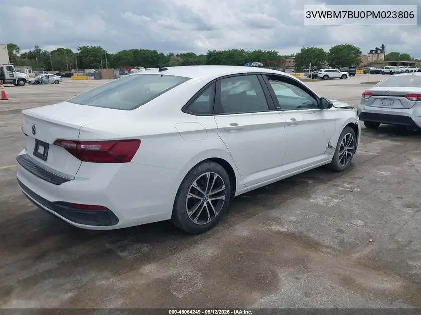 3VWBM7BU0PM023806 2023 Volkswagen Jetta 1.5T Sport