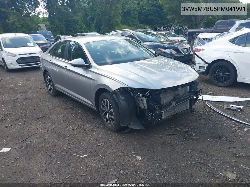 2023 Volkswagen Jetta 1.5T S VIN: 3VW5M7BU5PM041991 Lot: 45351384