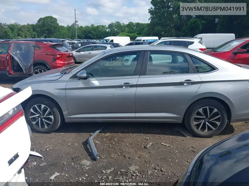 2023 Volkswagen Jetta 1.5T S VIN: 3VW5M7BU5PM041991 Lot: 45351384