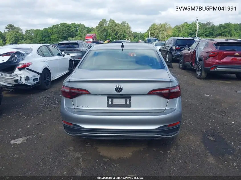 2023 Volkswagen Jetta 1.5T S VIN: 3VW5M7BU5PM041991 Lot: 45351384