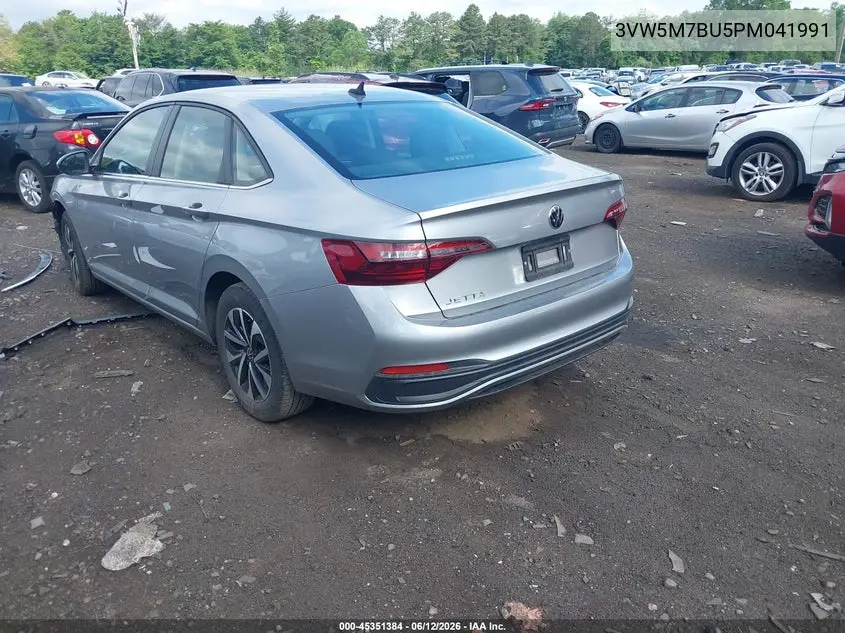 2023 Volkswagen Jetta 1.5T S VIN: 3VW5M7BU5PM041991 Lot: 45351384