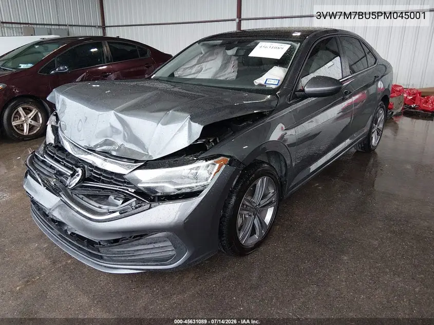 2023 Volkswagen Jetta 1.5T Se VIN: 3VW7M7BU5PM045001 Lot: 45631089