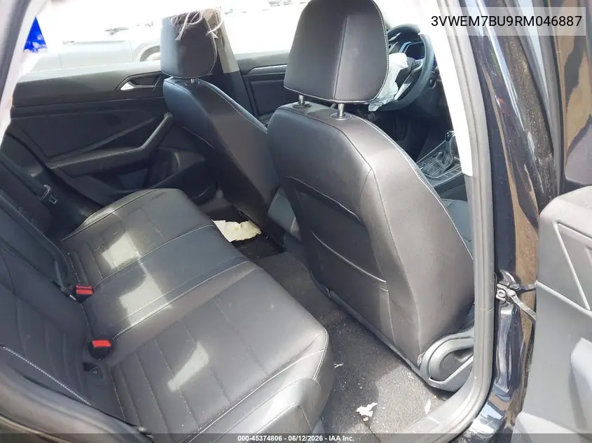 2024 Volkswagen Jetta 1.5T Se VIN: 3VWEM7BU9RM046887 Lot: 45374806