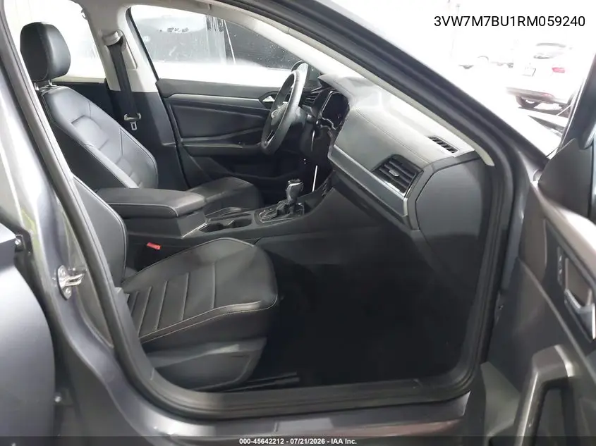 2024 Volkswagen Jetta 1.5T Se VIN: 3VW7M7BU1RM059240 Lot: 45642212