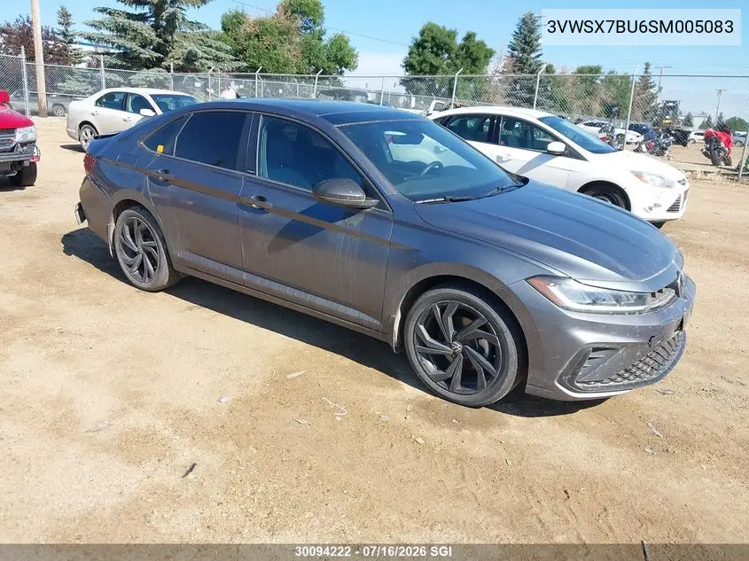 2025 Volkswagen Jetta Comfortline VIN: 3VWSX7BU6SM005083 Lot: 30094222