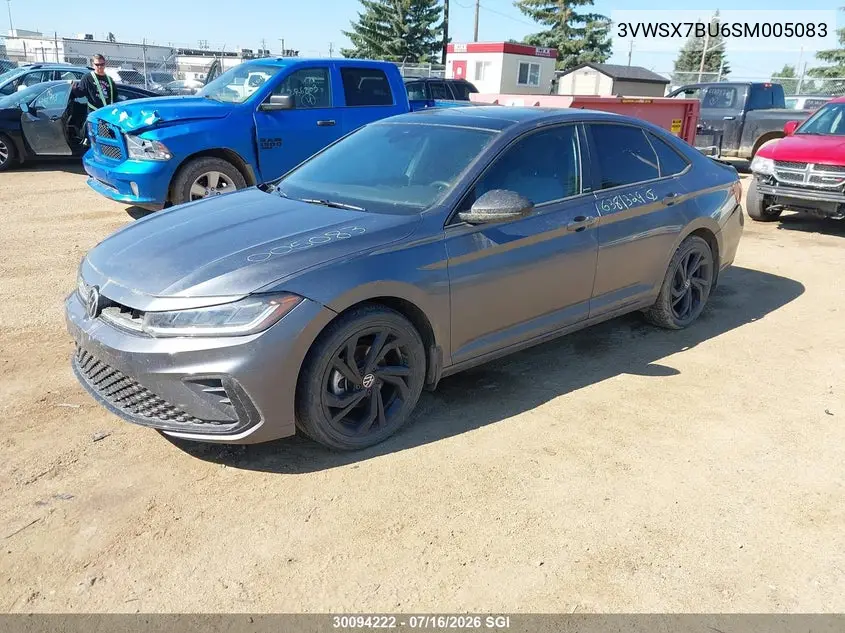 2025 Volkswagen Jetta Comfortline VIN: 3VWSX7BU6SM005083 Lot: 30094222