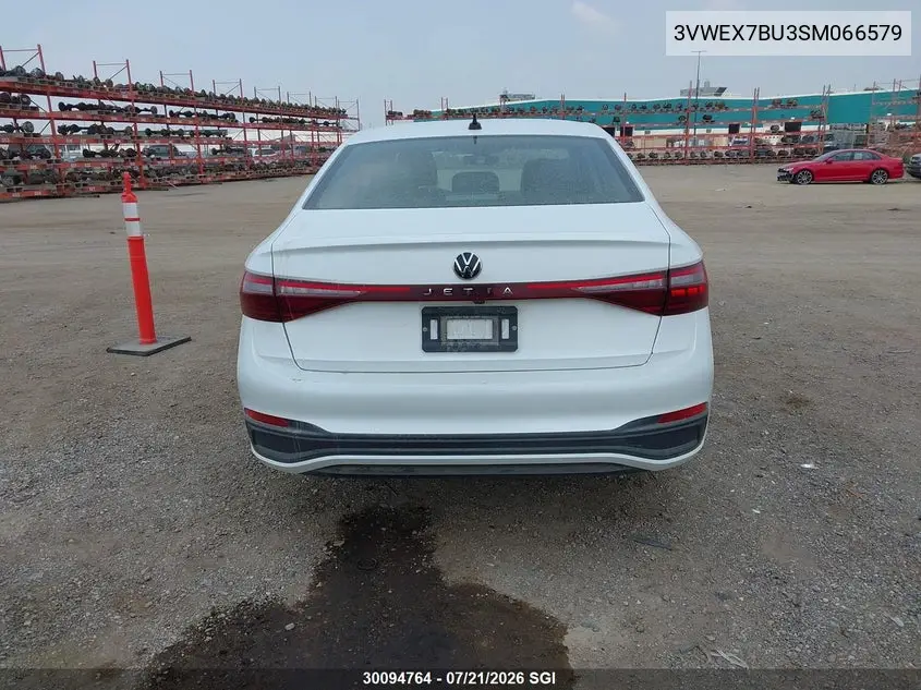 2025 Volkswagen Jetta Se VIN: 3VWEX7BU3SM066579 Lot: 30094764