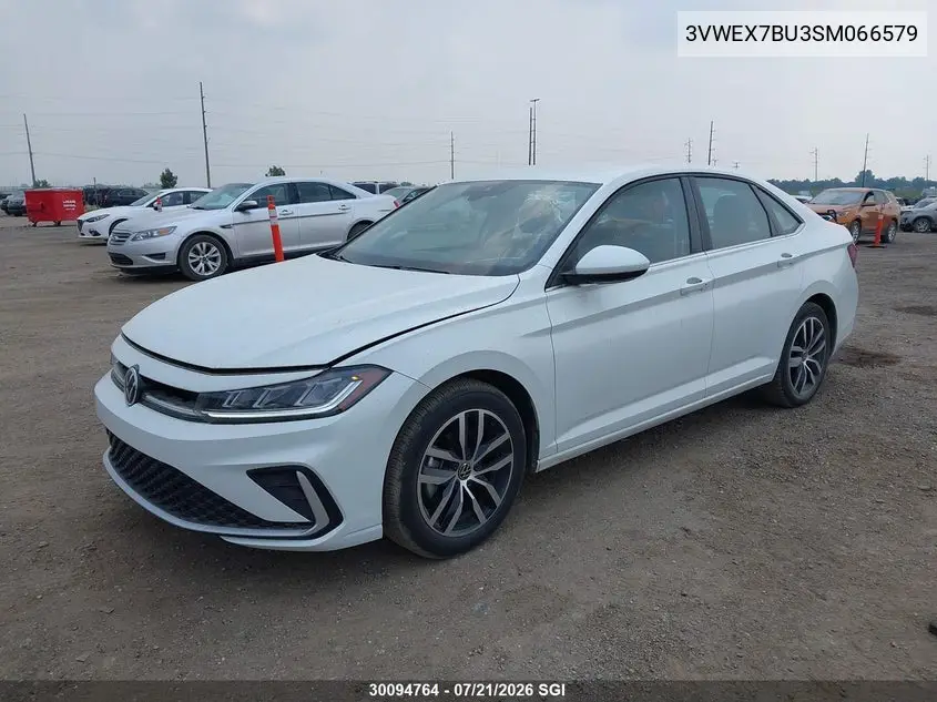 2025 Volkswagen Jetta Se VIN: 3VWEX7BU3SM066579 Lot: 30094764