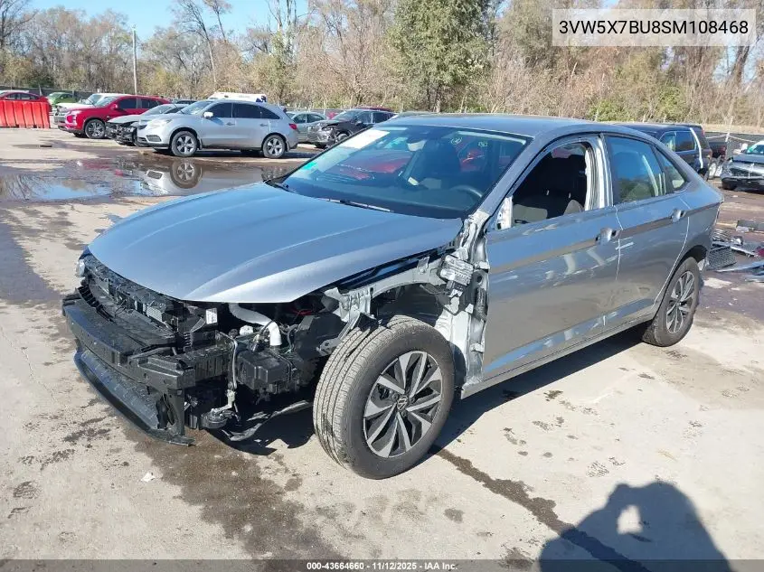 3VW5X7BU8SM108468 2025 Volkswagen Jetta 1.5T S