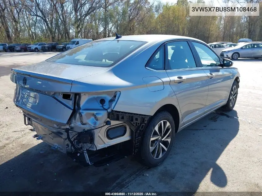 3VW5X7BU8SM108468 2025 Volkswagen Jetta 1.5T S