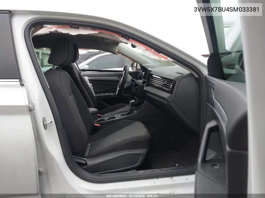 2025 Volkswagen Jetta 1.5T S VIN: 3VW5X7BU4SM033381 Lot: 45626604