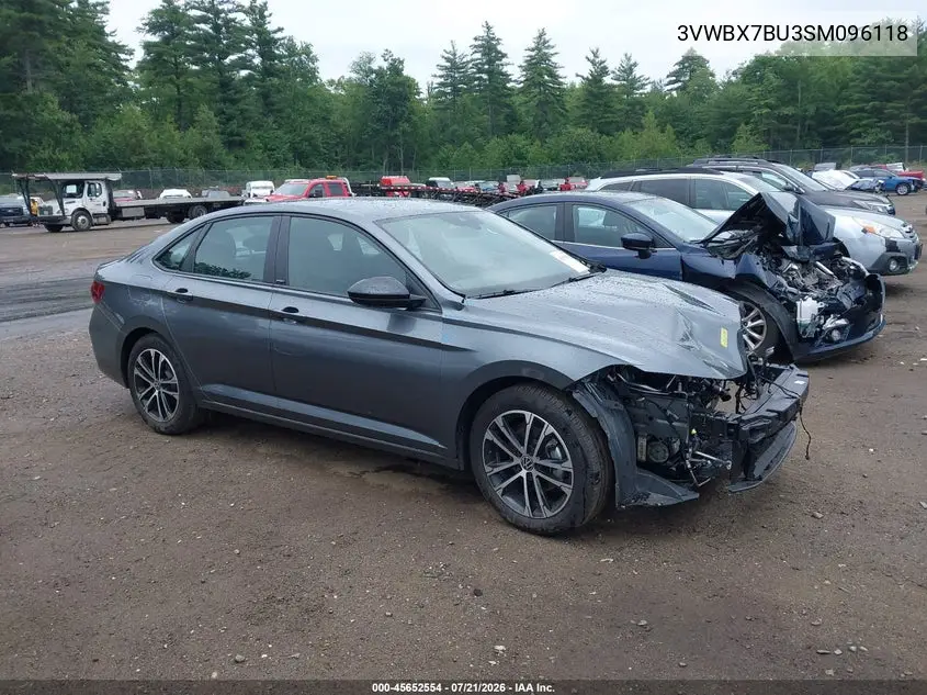 2025 Volkswagen Jetta 1.5T Sport VIN: 3VWBX7BU3SM096118 Lot: 45652554