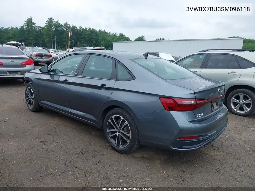 2025 Volkswagen Jetta 1.5T Sport VIN: 3VWBX7BU3SM096118 Lot: 45652554
