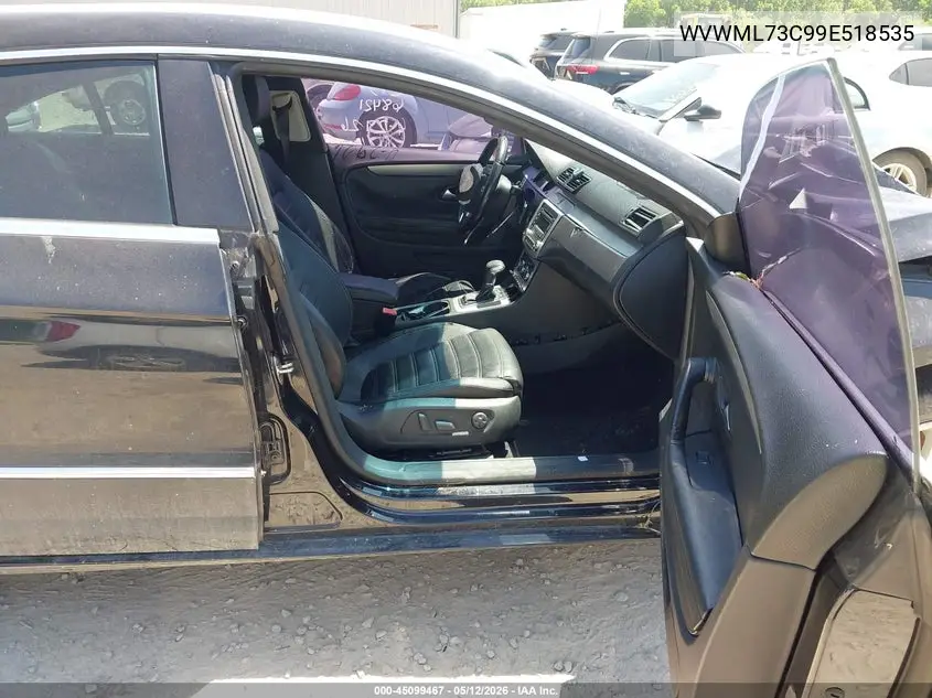 2009 Volkswagen Cc Sport VIN: WVWML73C99E518535 Lot: 45099467