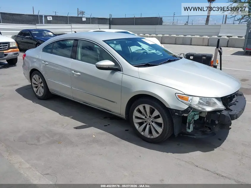 2009 Volkswagen Cc Sport VIN: WVWNL73C39E530927 Lot: 45229176