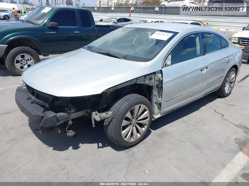 2009 Volkswagen Cc Sport VIN: WVWNL73C39E530927 Lot: 45229176