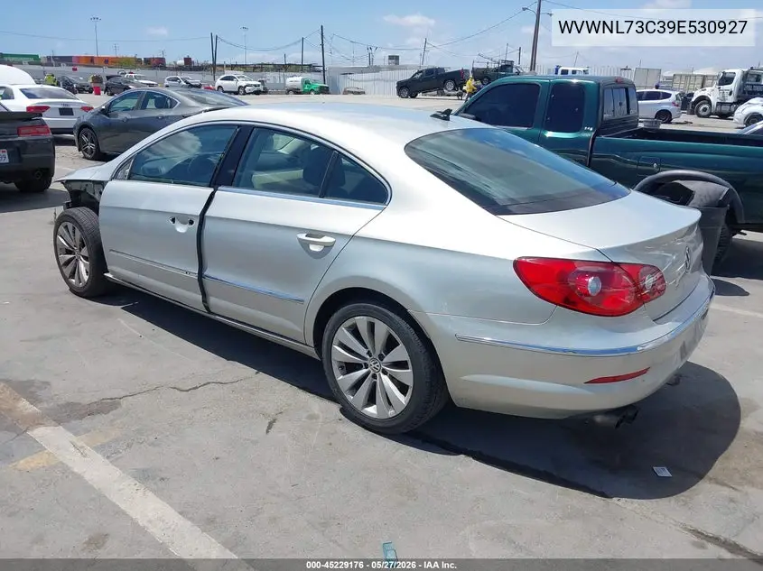 2009 Volkswagen Cc Sport VIN: WVWNL73C39E530927 Lot: 45229176
