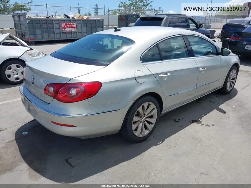 2009 Volkswagen Cc Sport VIN: WVWNL73C39E530927 Lot: 45229176
